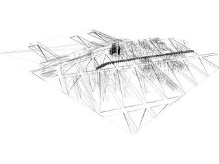 Chelsea Neighborhood NYC 3D Model preview