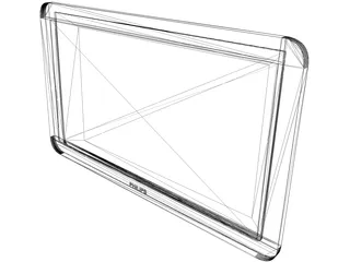 Philips Aurea TV 3D Model preview