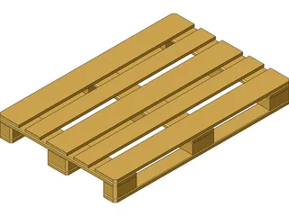 Euro Palett 3D Model preview