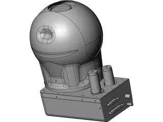 Cloud Captech Gimball Tase 3D Model preview