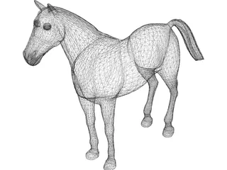 Horse 3D Model preview