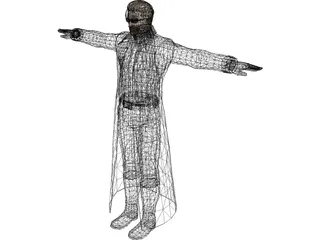 Albert Wesker 3D Model preview
