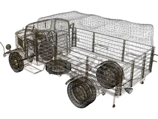 Mercedes-Benz L3000 3D Model preview