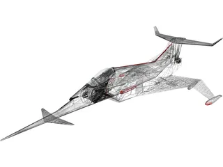 Angel Interceptor 3D Model preview