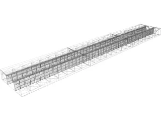 Cell Block 3D Model preview