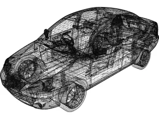 Suzuki Liana Sedan (2010) 3D Model preview