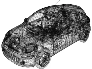 Nissan Micra (2010) 3D Model preview