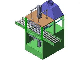 Heat Seal Machine 3D Model preview