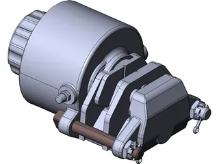 Knott Brake FSG110 3D Model preview