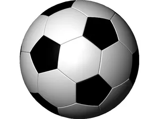 Soccer Ball 3D Model preview