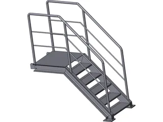 Ladder 3D Model preview