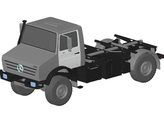 Mercedes-Benz Unimog 4000 3D Model preview