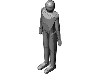 Maniqui 1.76 m 3D Model preview