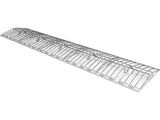 Speed Bump 3D Model preview