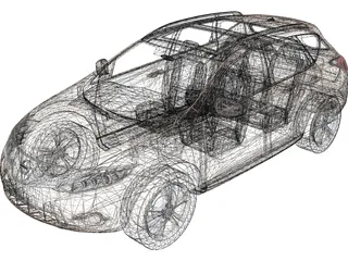 Nissan Murano (2009) 3D Model preview