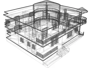 House 3D Model preview