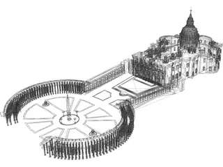 Vatican Cathedral 3D Model preview