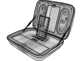 Sonic i-F2 Speaker 3D Model preview