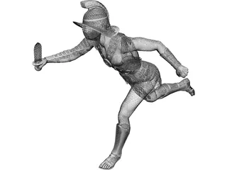 Gladiator 3D Model preview