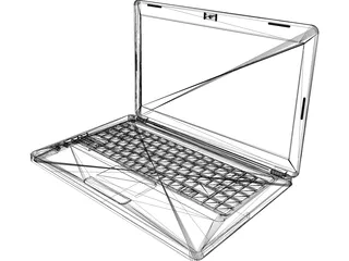 Acer Laptop 3D Model preview
