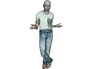 Man 3D Model preview