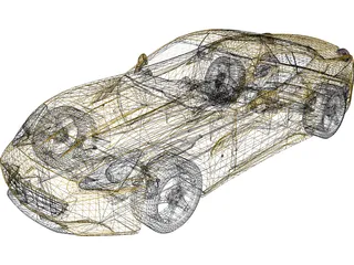 Ferrari California 3D Model preview