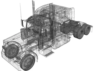 Peterbilt 3D Model preview