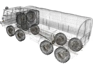 Tatra 815 8x8 3D Model preview
