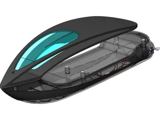 Boat 3D Model preview