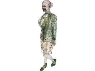 Woman 3D Model preview