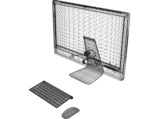 Apple iMac 27 inch 3D Model preview