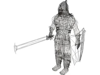 Orc Uruk 3D Model preview