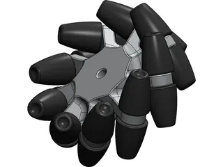 Mecanum Wheel 3D Model preview