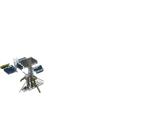 Refinery 3D Model preview