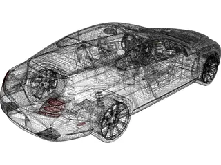 Bentley Continental SS (2010) 3D Model preview
