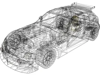 BMW Z3M 3D Model preview
