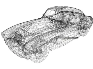 Austin Healey 3000 GT 3D Model preview