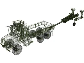 MTVR with LW155 3D Model preview