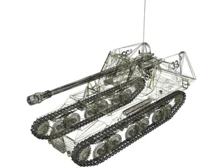 Marder I 3D Model preview