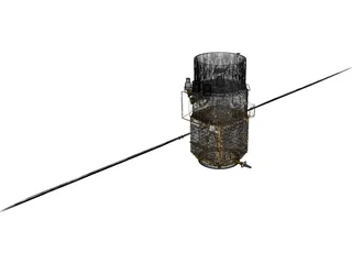 Satellite Calipso 3D Model preview