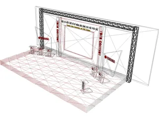 Stage 3D Model preview