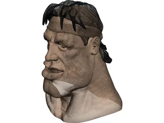 Face 3D Model preview