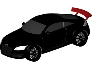 Audi TT 3D Model preview