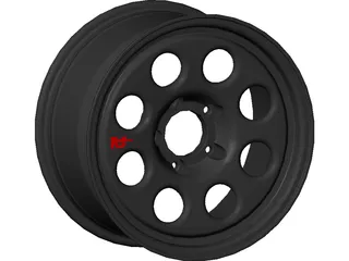 Wheel 3D Model preview