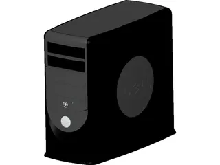 Dell Workstation 3D Model preview