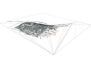 Seaport 3D Model preview