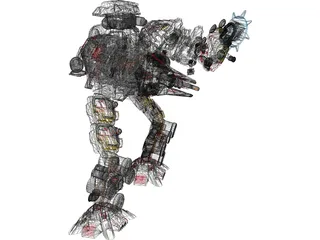 TerraTron 3D Model preview