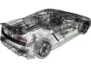 Lamborghini Gallardo LP570-4 Superleggera (2011) 3D Model preview