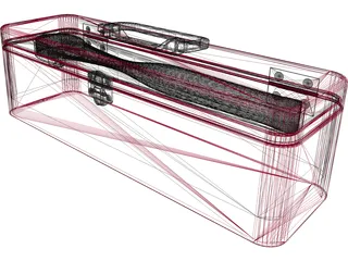 Craftsman Toolbox 3D Model preview