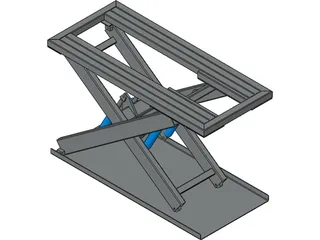 Scissor Lift 3D Model preview